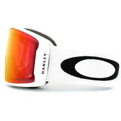 Oakley Ski Goggles Line Miner OO7070-13 Matt White Prizm Torch Iridium