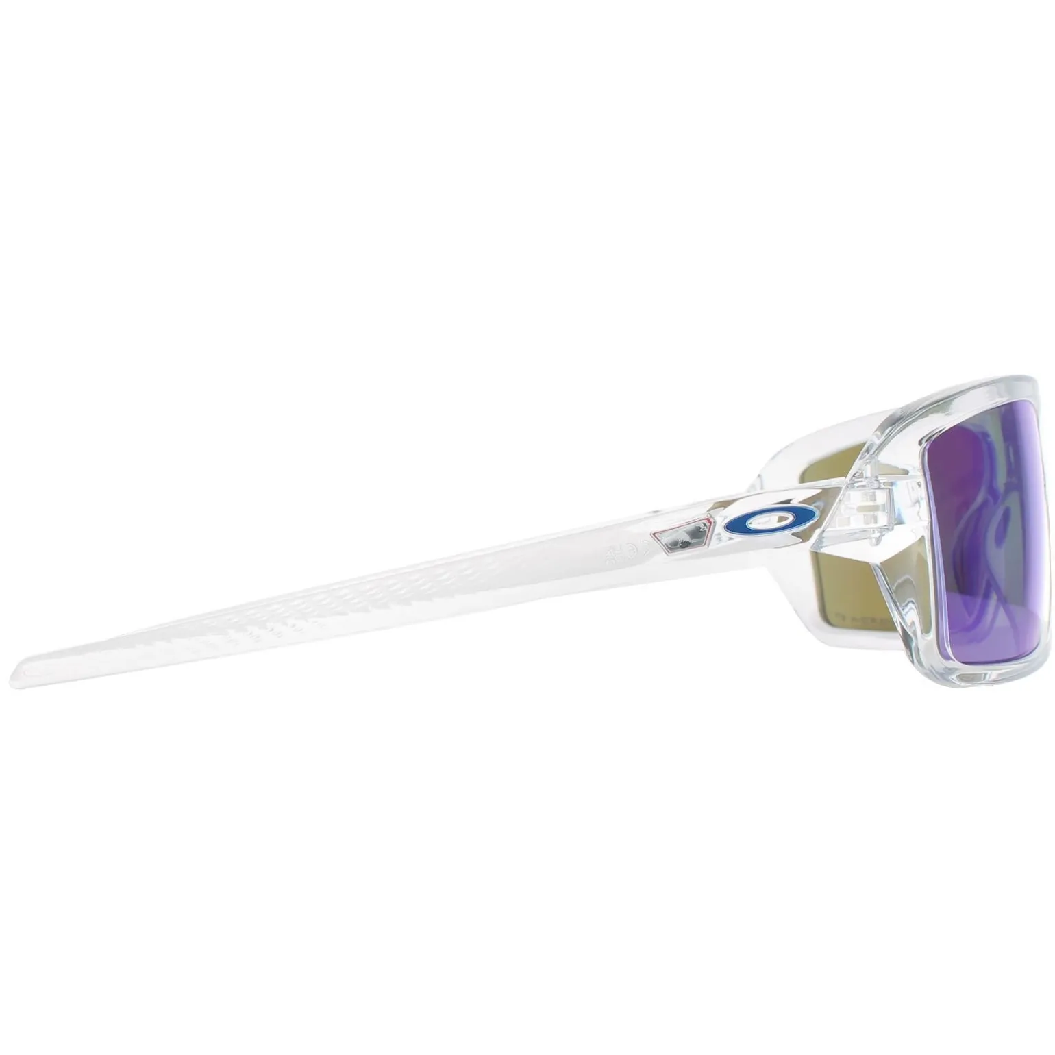 Oakley Sunglasses Cables OO9129-05 Polished Clear Prizm Sapphire Polar