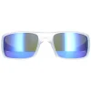Oakley Sunglasses Crankshaft 9239-09 Matt Clear Violet Iridium Polariz