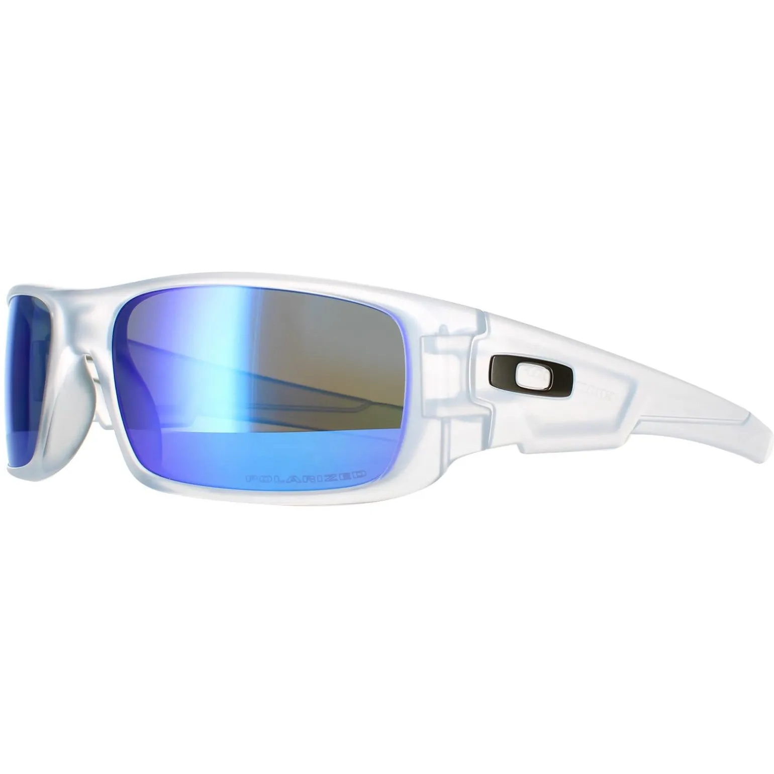 Oakley Sunglasses Crankshaft 9239-09 Matt Clear Violet Iridium Polariz