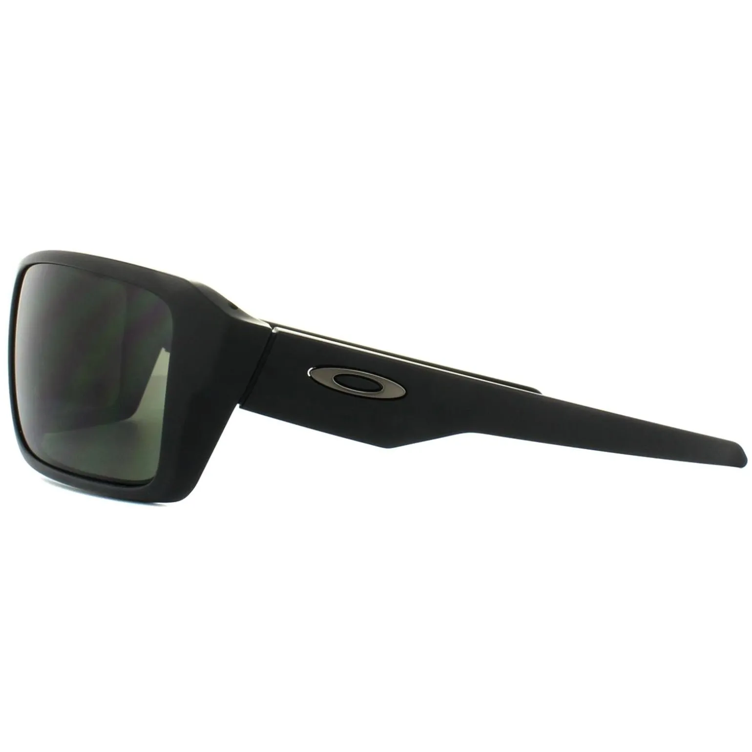 Oakley Sunglasses Double Edge OO9380-01 Matt Black Dark Grey