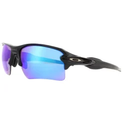 Oakley Sunglasses Flak 2.0 XL OO9188-F7 Polished Black Prizm Sapphire