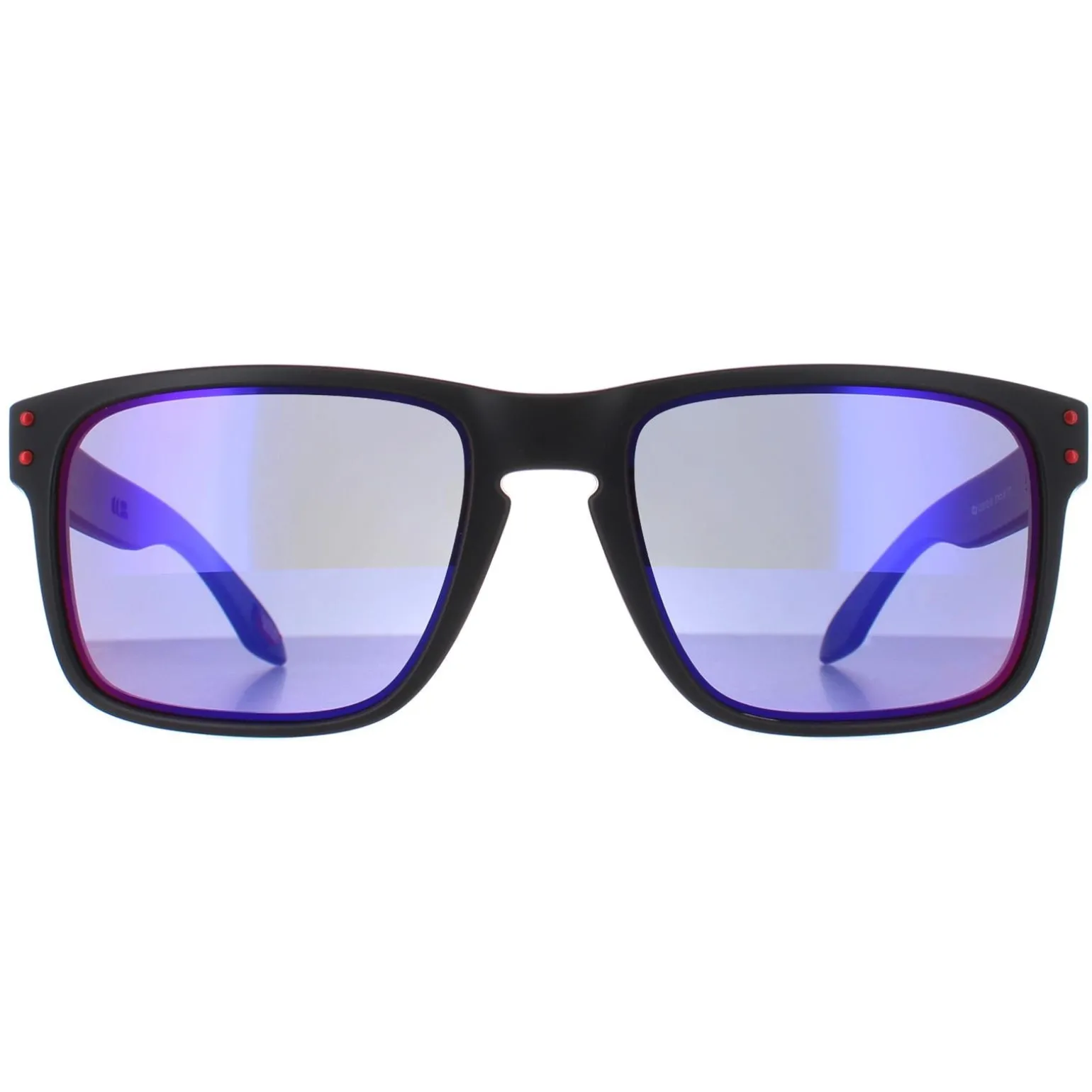 Oakley Sunglasses Holbrook OO9102-36 Matt Black Positive Red Iridium