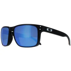 Oakley Sunglasses Holbrook OO9102-F0 Matt Black Prizm Sapphire Polariz