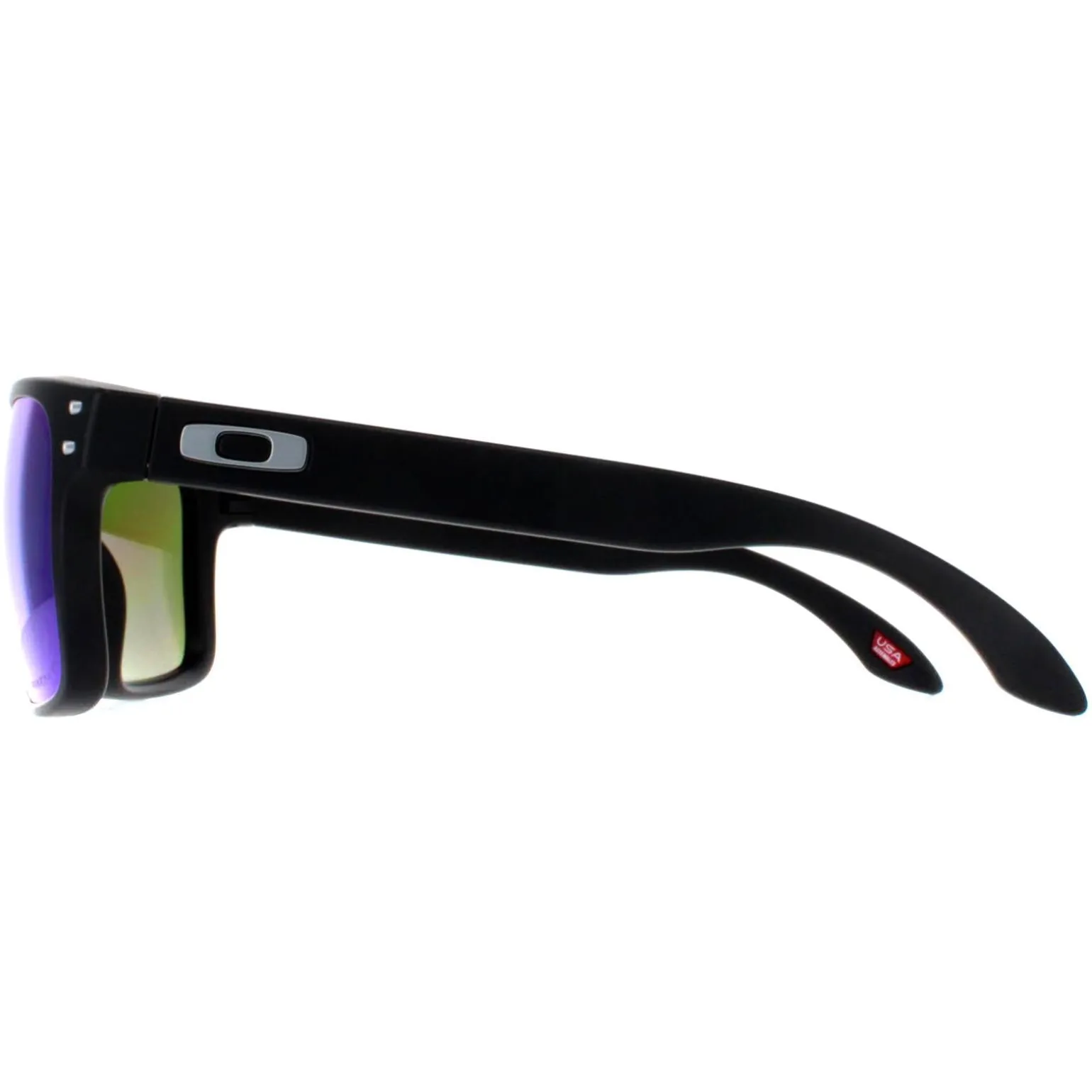 Oakley Sunglasses Holbrook OO9102-F0 Matt Black Prizm Sapphire Polariz