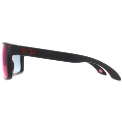 Oakley Sunglasses Holbrook OO9102-36 Matt Black Positive Red Iridium