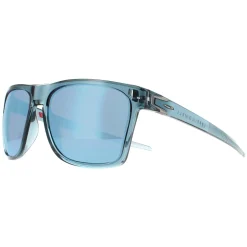 Oakley Sunglasses Leffingwell OO9100-05 Crystal Black Prizm Deep Water