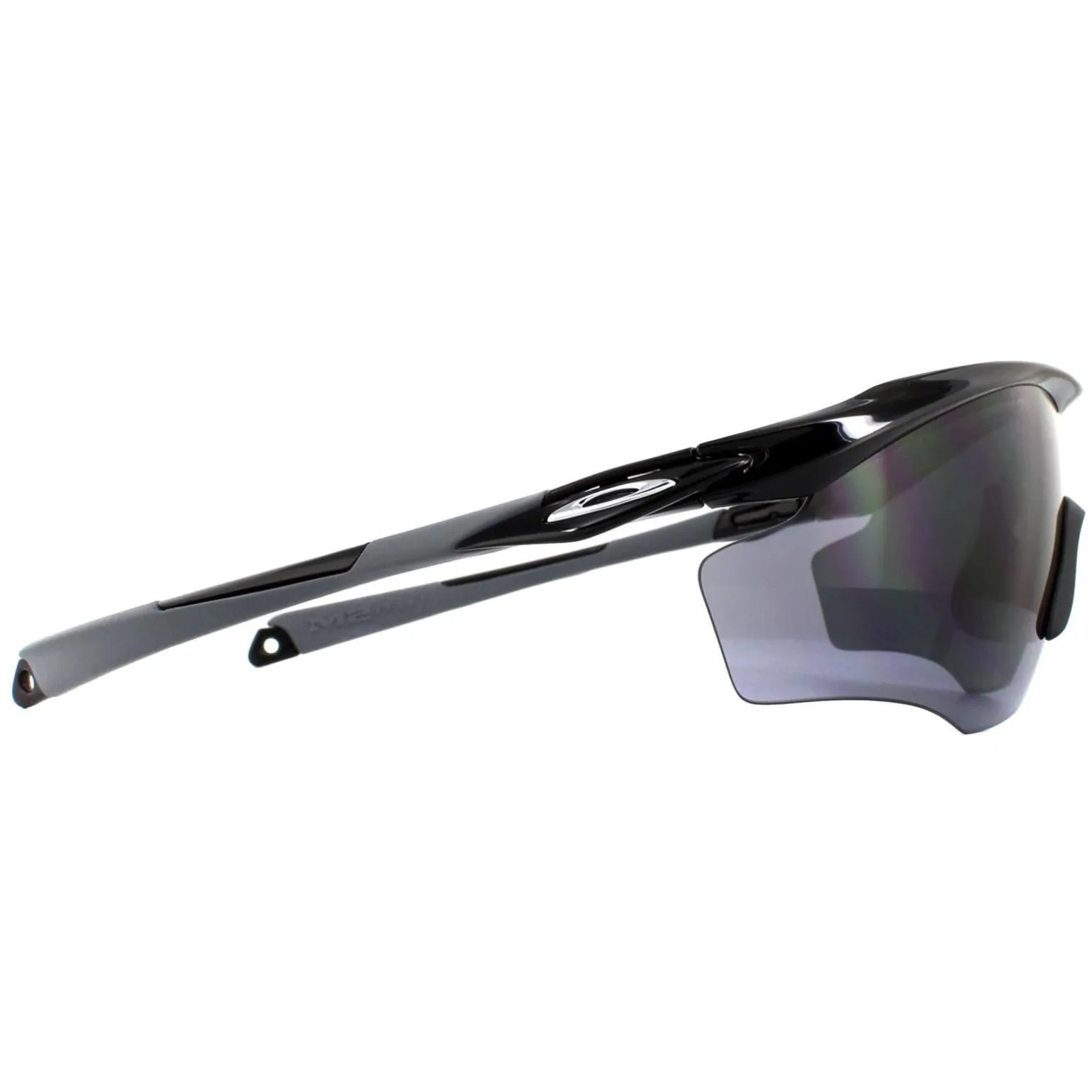 Oakley Sunglasses M2 Frame XL OO9343-01 Polished Black Grey