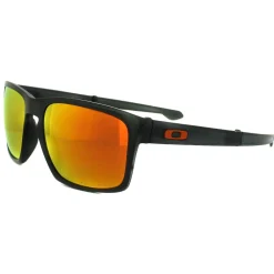 Oakley Sunglasses Sliver F OO9246-06 Grey Ink Fire Iridium Polarized