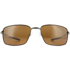 Oakley Sunglasses Square Wire OO4075-14 Tungsten Prizm Tungston Polari