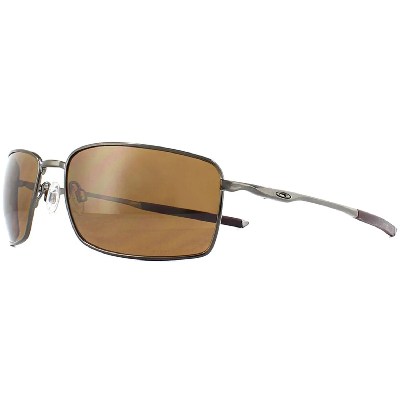 Oakley Sunglasses Square Wire OO4075-14 Tungsten Prizm Tungston Polari