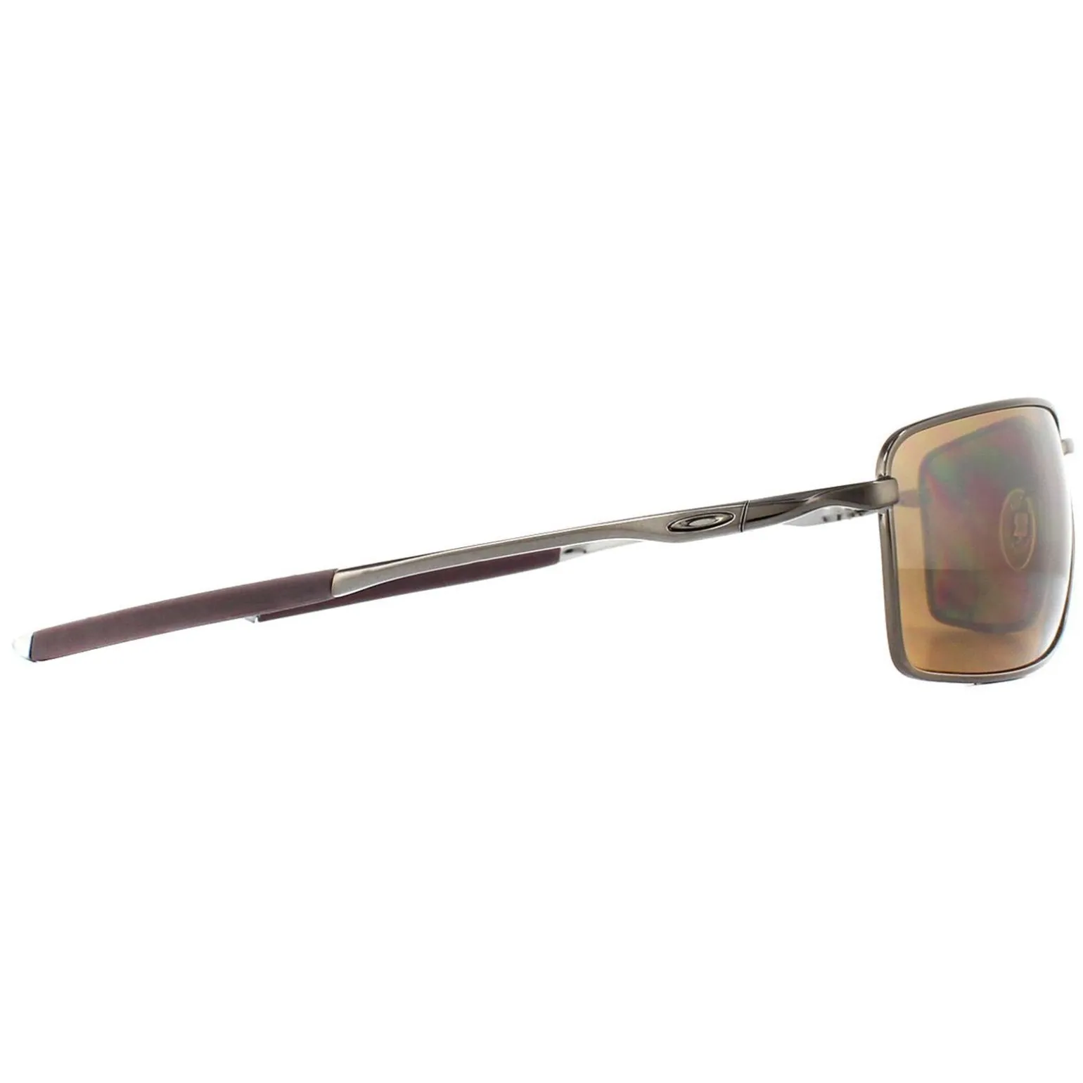 Oakley Sunglasses Square Wire OO4075-14 Tungsten Prizm Tungston Polari