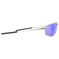 Oakley Sunglasses Whisker OO4141-04 Satin Chrome Prizm Sapphire Iridiu