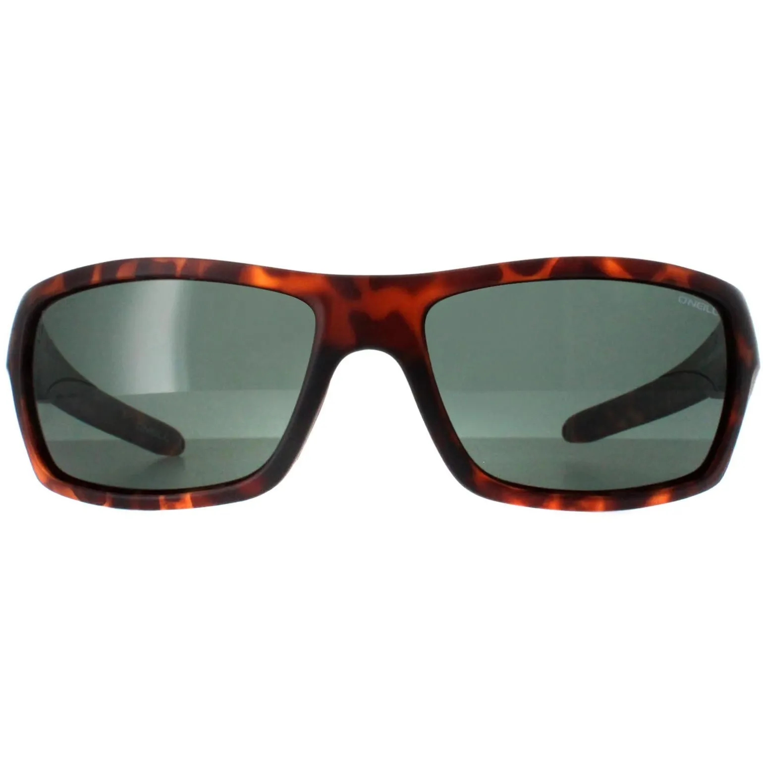 O'Neill Sunglasses Barrel 122P Matte Tortoise Solid Green Polarized
