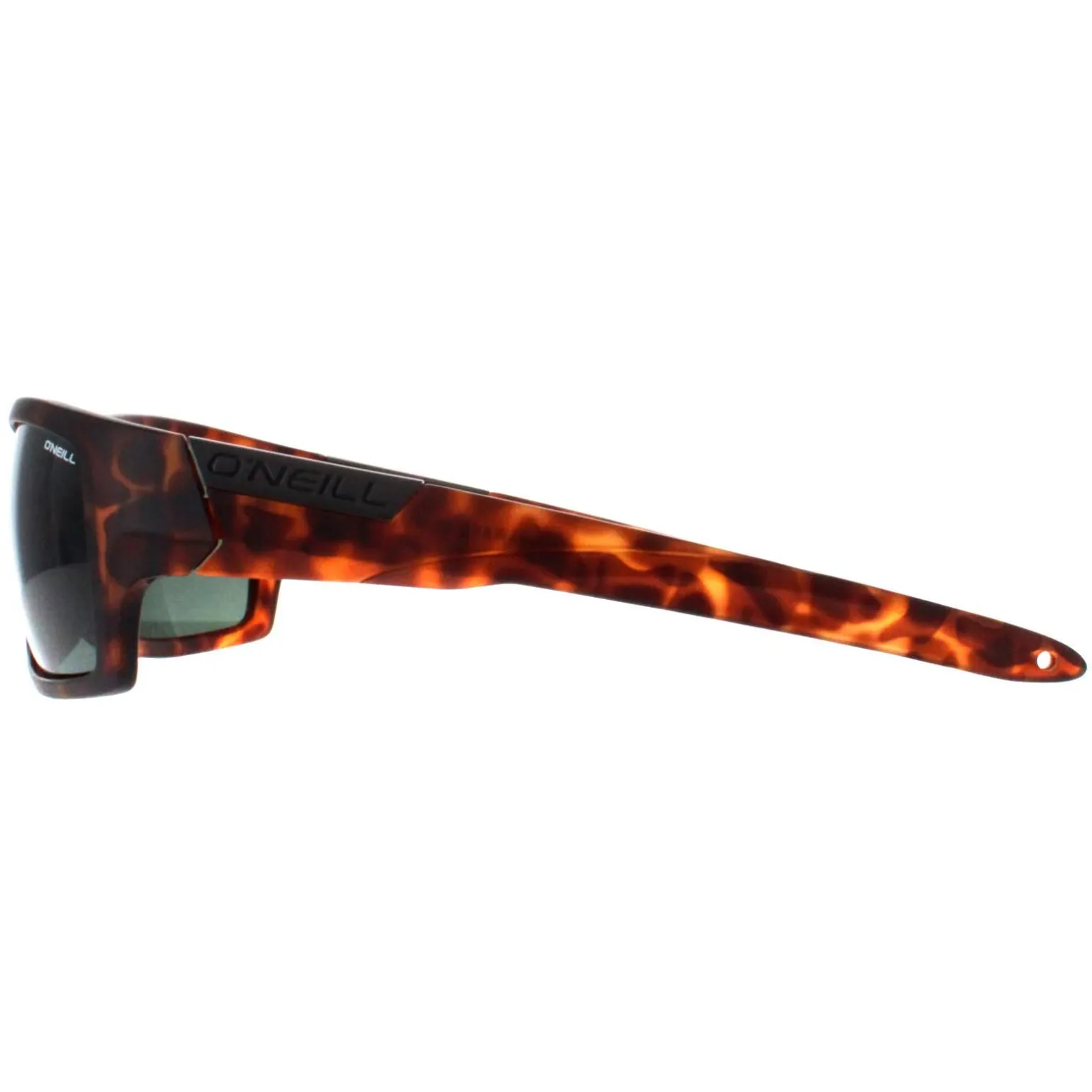 O'Neill Sunglasses Barrel 122P Matte Tortoise Solid Green Polarized