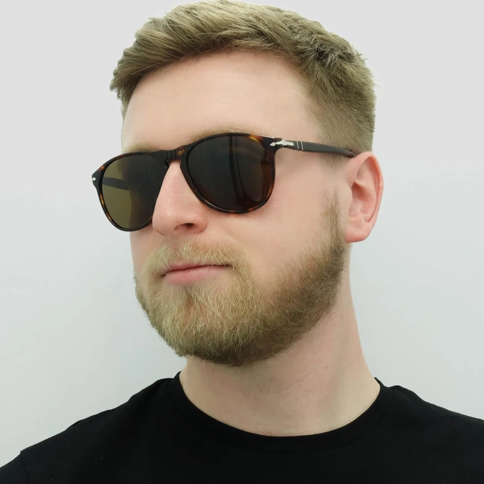 Persol Sunglasses 9649 24/57 Havana Crystal Brown Polarized