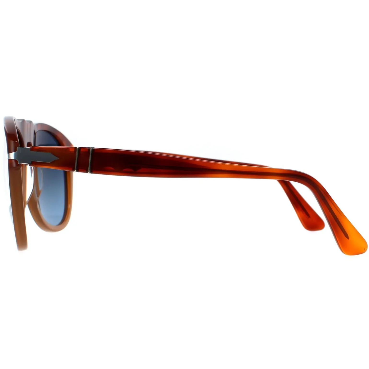 Persol Sunglasses 0649 1025S3 Resina e Sale Brown Blue Polarized 54mm