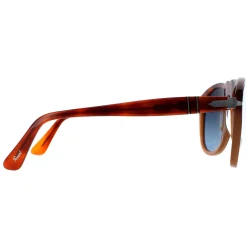 Persol Sunglasses 0649 1025S3 Resina e Sale Brown Blue Polarized 54mm