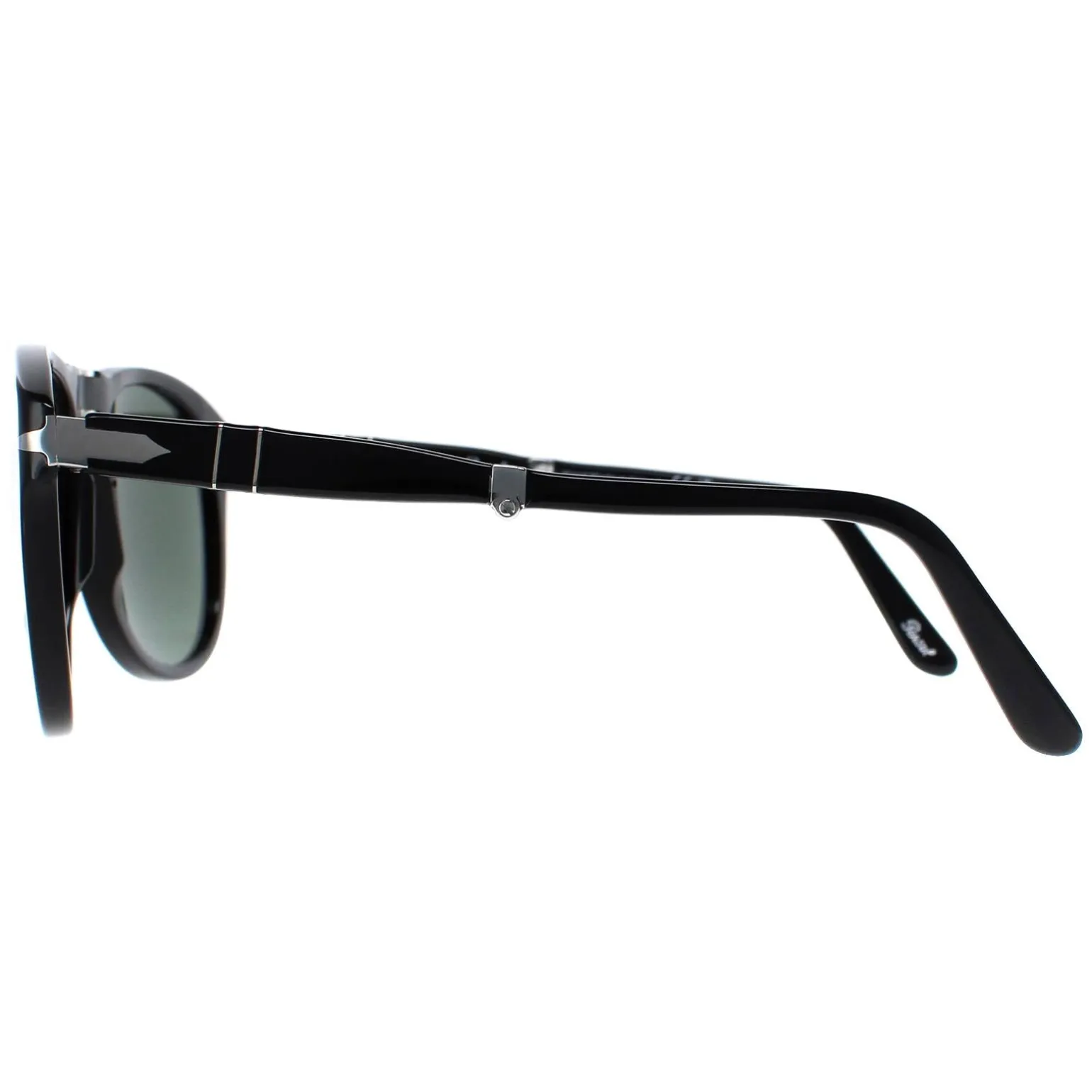 Persol Sunglasses PO0714 95/31 Black Green Folding 54mm