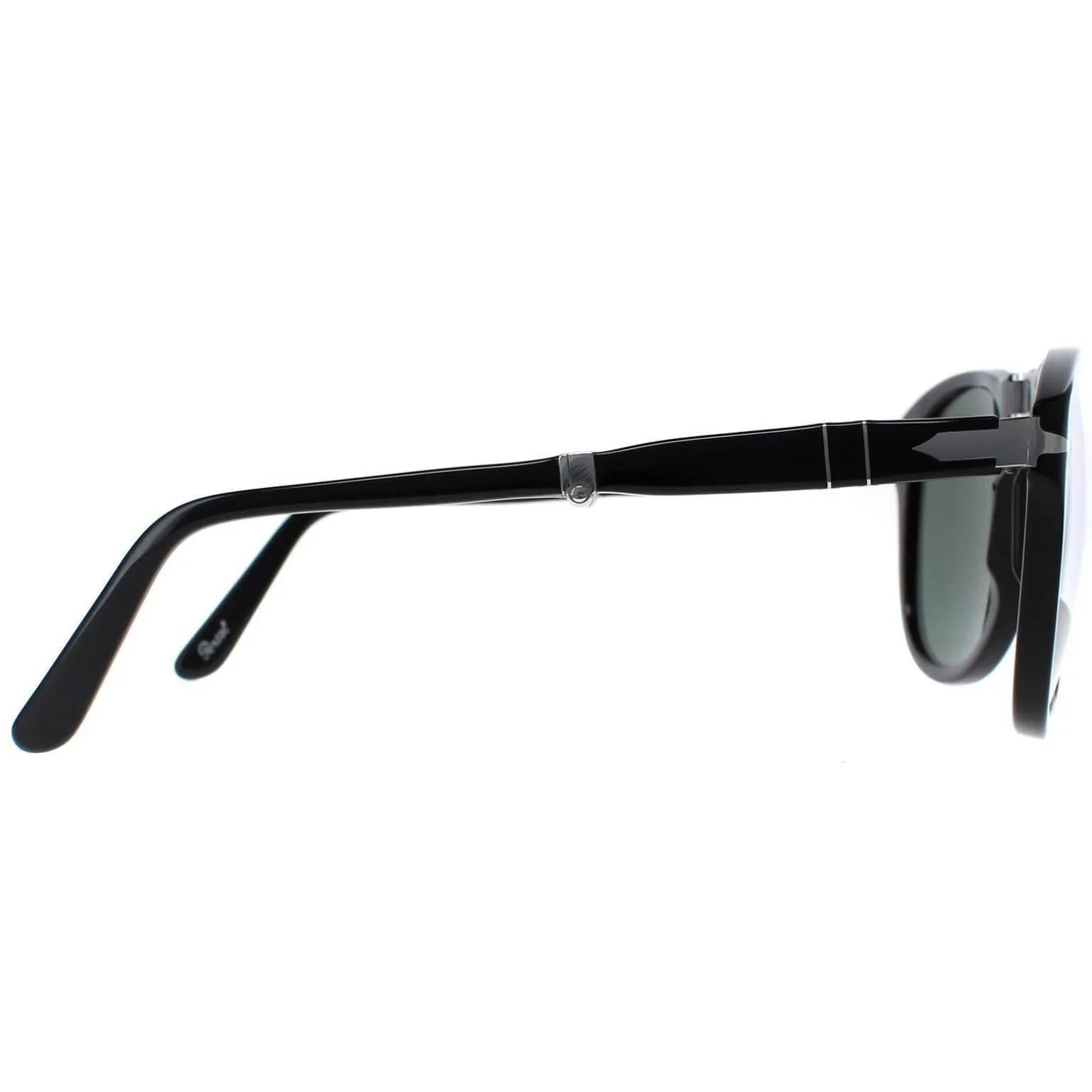 Persol Sunglasses PO0714 95/31 Black Green Folding 54mm