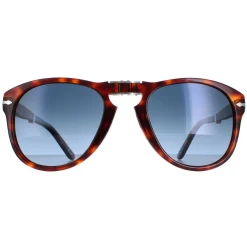 Persol Sunglasses PO0714 24/S3 Brown Havana Blue Gradient Polarized Fo