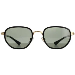Persol Sunglasses PO2471S 109758 Gold and Black Green Polarized