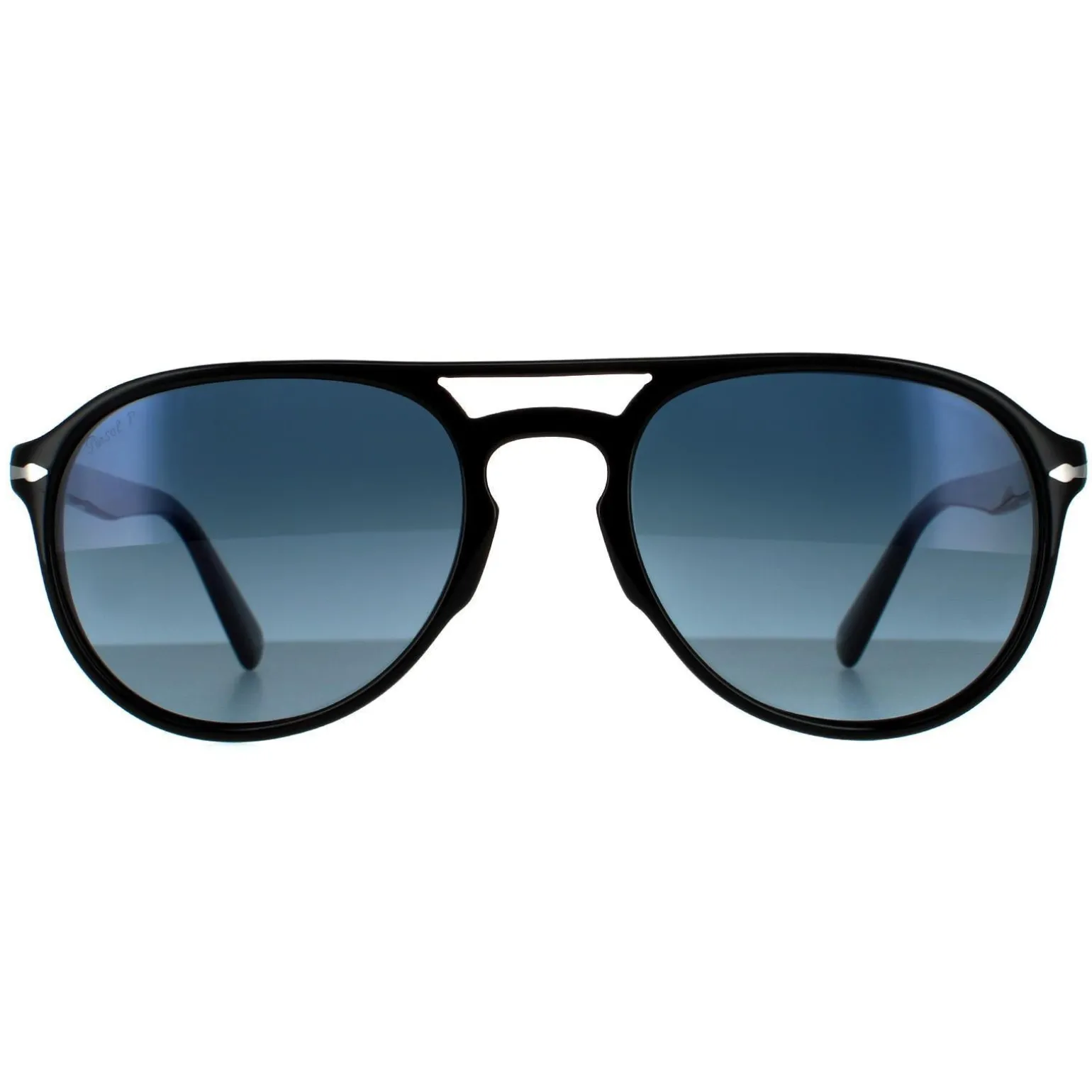 Persol Sunglasses PO3235S 95/S3 Black Blue Gradient Polarized