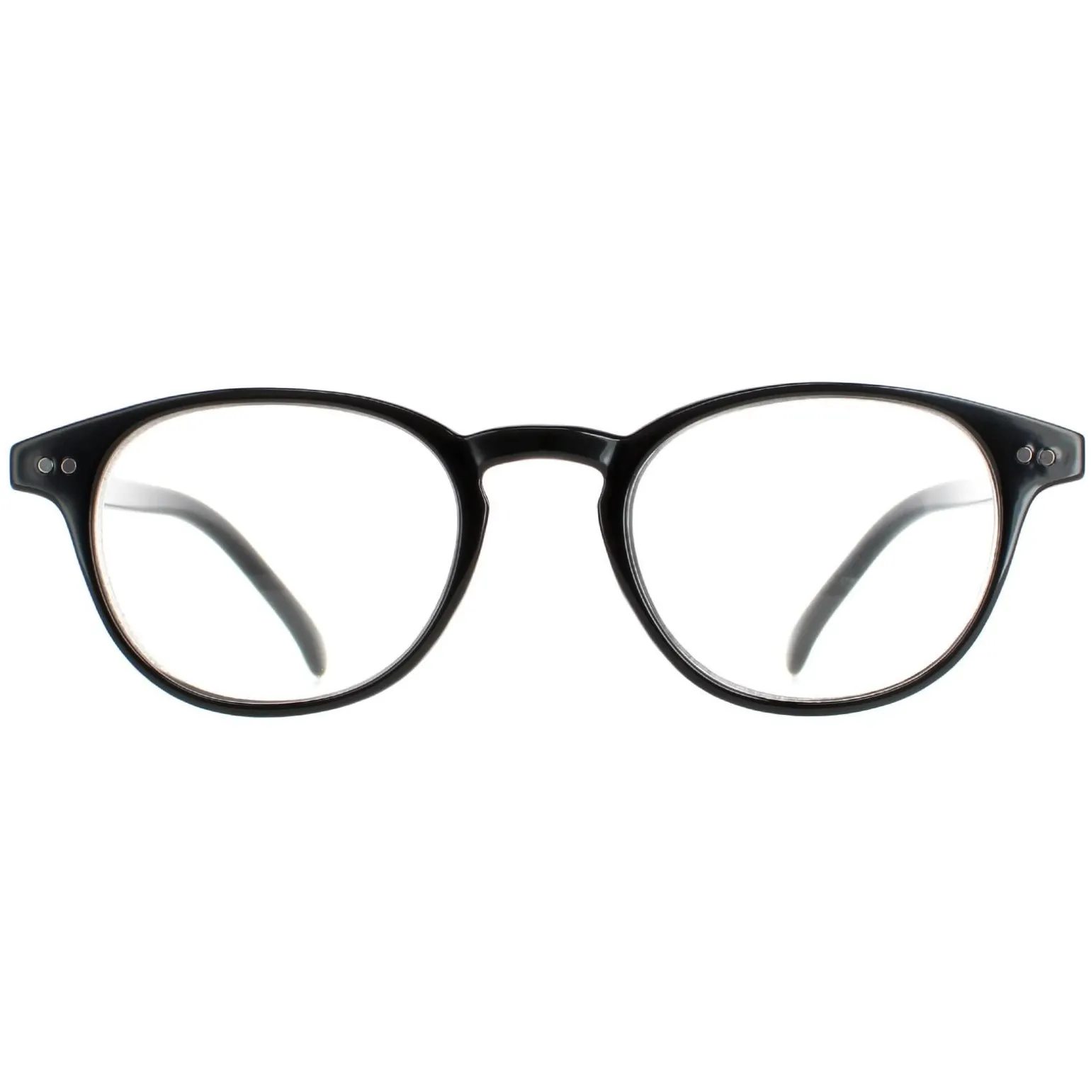 Polaroid Glasses Frames PLD 0008/R/CH Readers D28 Shiny Black Men Wome