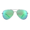 Polaroid Kids Sunglasses 8015/N/NEW 6LB 5Z Ruthenium Green Mirror Pola