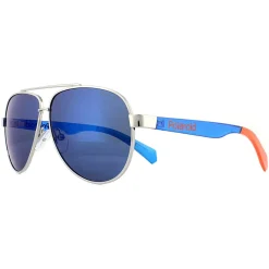 Polaroid Kids Sunglasses PLD 8034/S PJP 5X Silver Blue Blue Gradient P