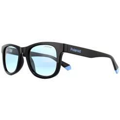 Polaroid Kids Sunglasses 8009/N/NEW D51 C3 Black Blue Blue Polarized