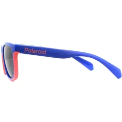 Polaroid Kids Sunglasses PLD 8041/S RTC M9 Blue Orange Grey Polarized