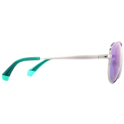 Polaroid Kids Sunglasses PLD 8015/N/NEW 6LB 5Z Ruthenium Grey Green Mi