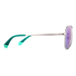 Polaroid Kids Sunglasses 8015/N/NEW 6LB 5Z Ruthenium Green Mirror Pola
