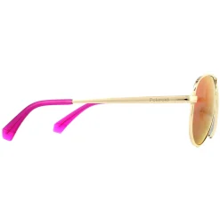 Polaroid Kids Sunglasses 8015/N/NEW J5G AI Gold Pink Mirror Polarized