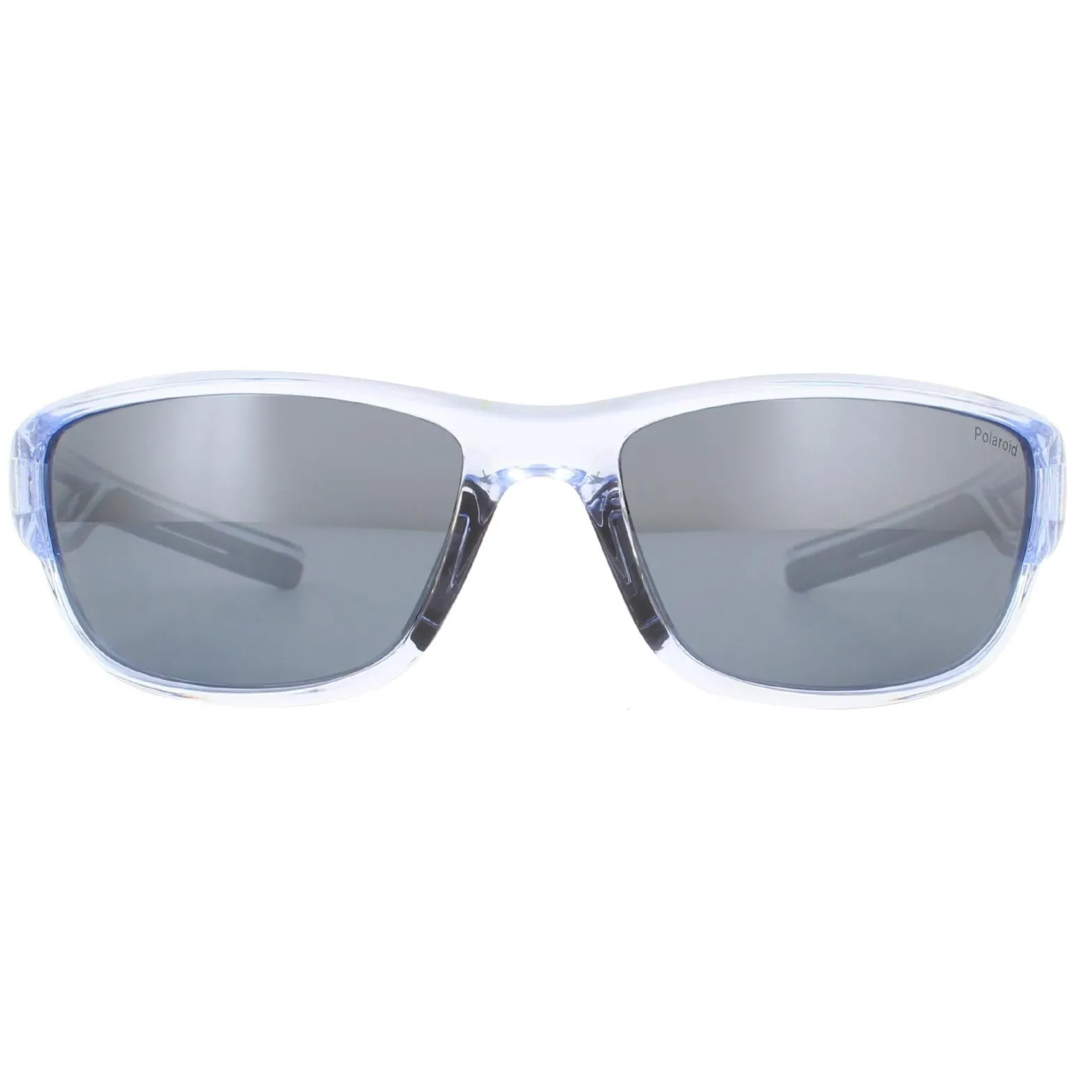 Polaroid Sport Sunglasses PLD 7028/S MNG EX Crsytal Black Grey Silver