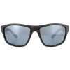Polaroid Sport Sunglasses PLD 7037/S 003/EX Matte Black Grey Silver Mi