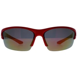 Polaroid Sport Sunglasses P7413 33W JB Shiny Red Grey Silver Mirror Po