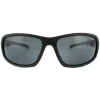 Polaroid Sport Sunglasses P7406 08A Y2 Black & Grey Grey Polarized