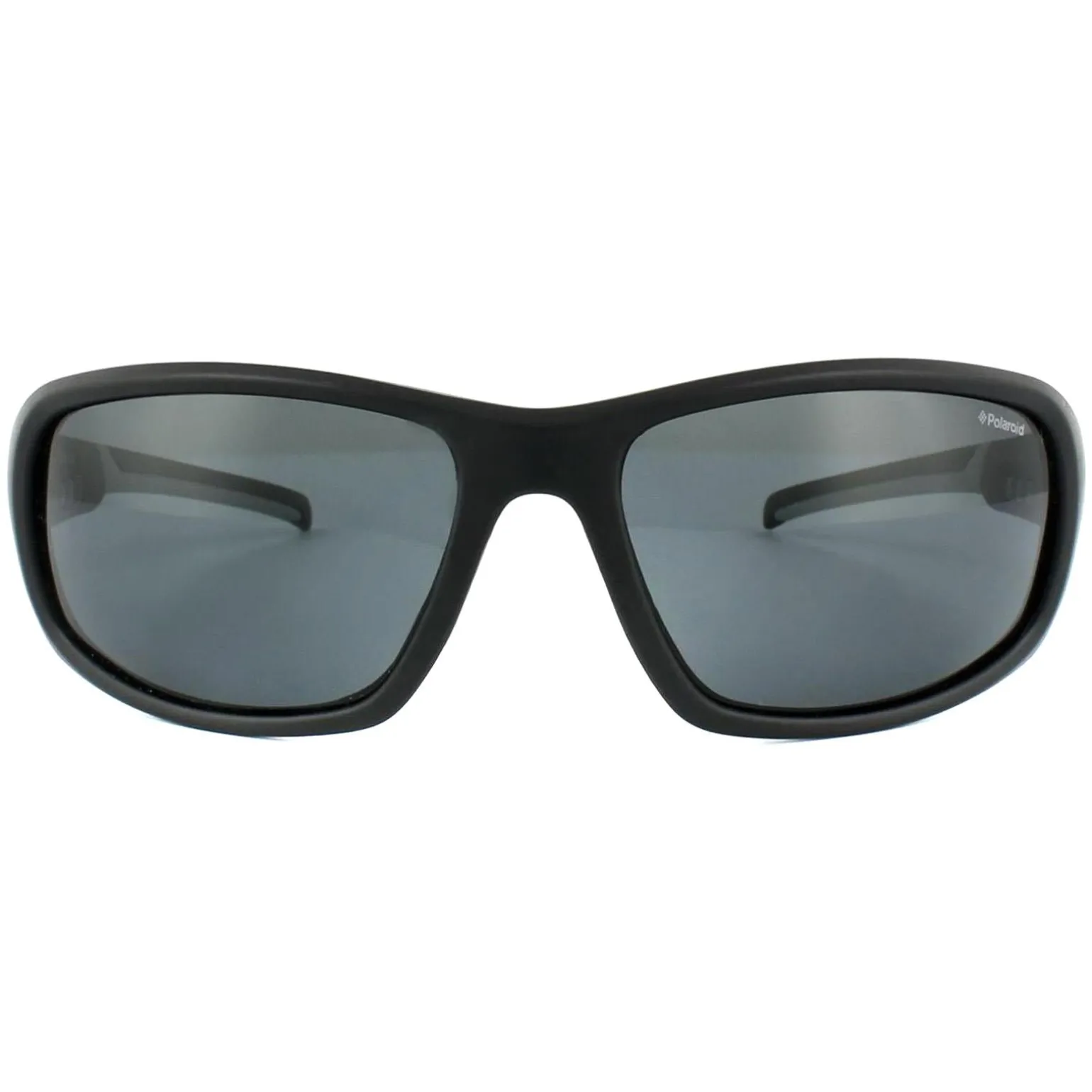 Polaroid Sport Sunglasses P7406 08A Y2 Black & Grey Grey Polarized