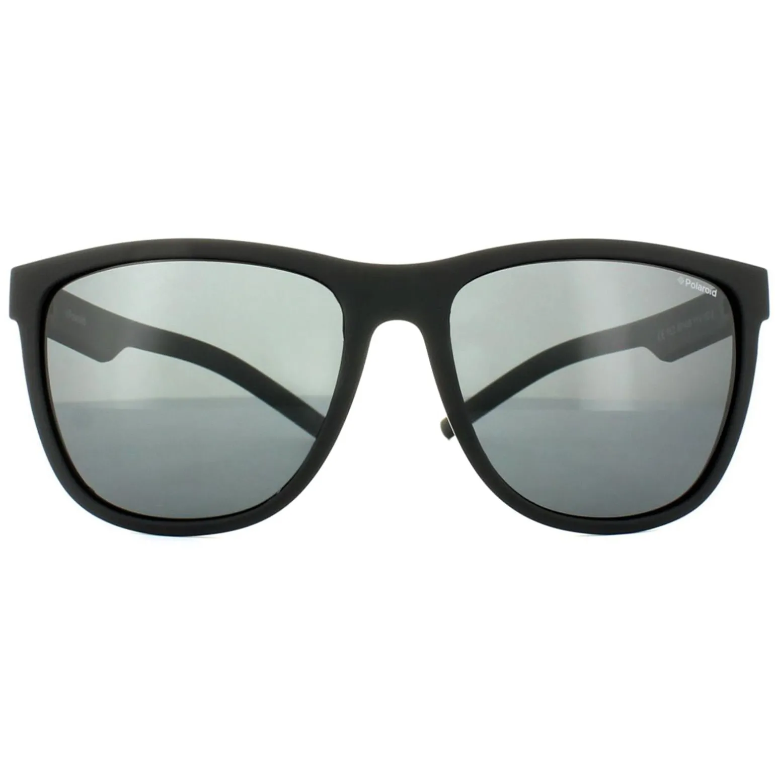 Polaroid Sport Sunglasses PLD 6014/S YYV Y2 Rubber Black Grey Polarize