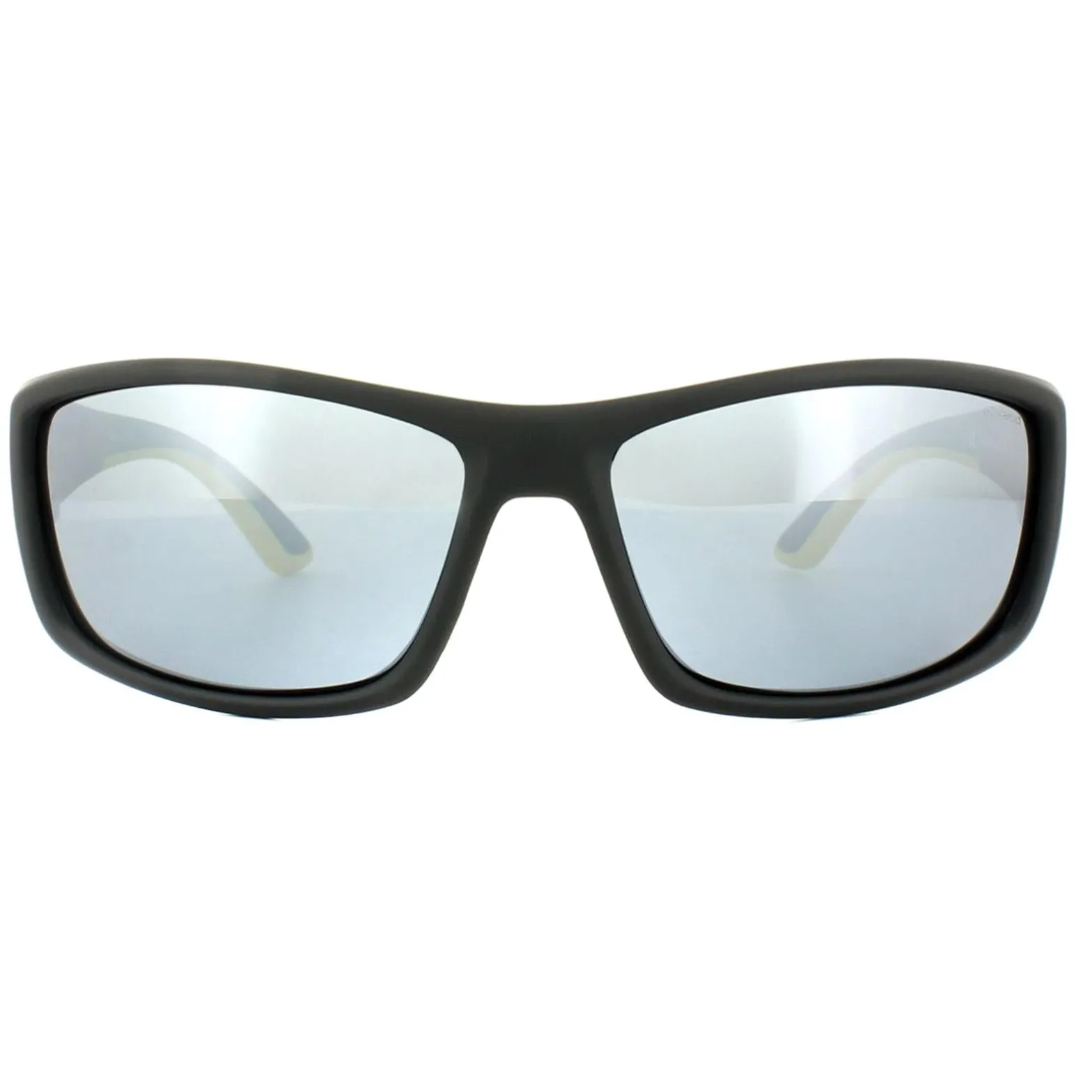 Polaroid Sport Sunglasses PLD 7011/S 71C EX Black Yellow Grey Silver M
