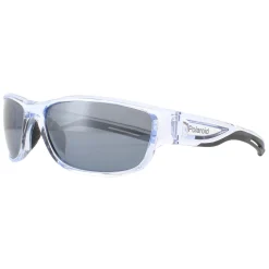 Polaroid Sport Sunglasses PLD 7028/S MNG EX Crsytal Black Grey Silver