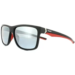 Polaroid Sport Sunglasses PLD 7014/S OIT EX Black Red Grey Silver Mirr