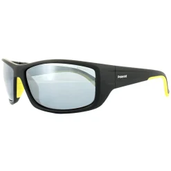 Polaroid Sport Sunglasses PLD 7011/S 71C EX Black Yellow Grey Silver M