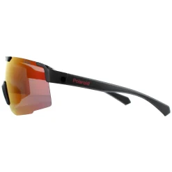 Polaroid Sport Sunglasses PLD 7035/S 807/OZ Black Red Mirror Polarized