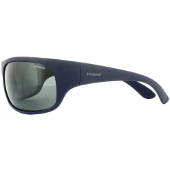 Polaroid Sport Sunglasses 07886 SZA Y2 Matt Dark Blue Grey Polarized