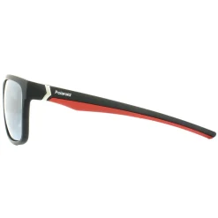 Polaroid Sport Sunglasses PLD 7014/S OIT EX Black Red Grey Silver Mirr