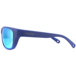 Polaroid Sport Sunglasses PLD 7030/S FLL 5X Matte Blue Blue Mirror Pol