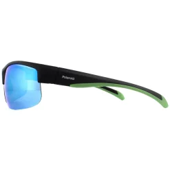 Polaroid Sport Sunglasses PLD 7019/S 7ZJ 5X Black/Green Blue Polarized